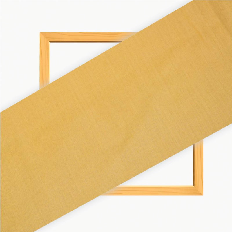 Beige Solid Rayon Fabric