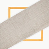 Beige White Texture Cotton Handloom Fabric