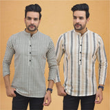 Combo Of 2 Mens Short Kurta