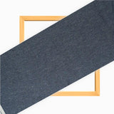 Dark Gray Solid Cotton Handloom Fabric