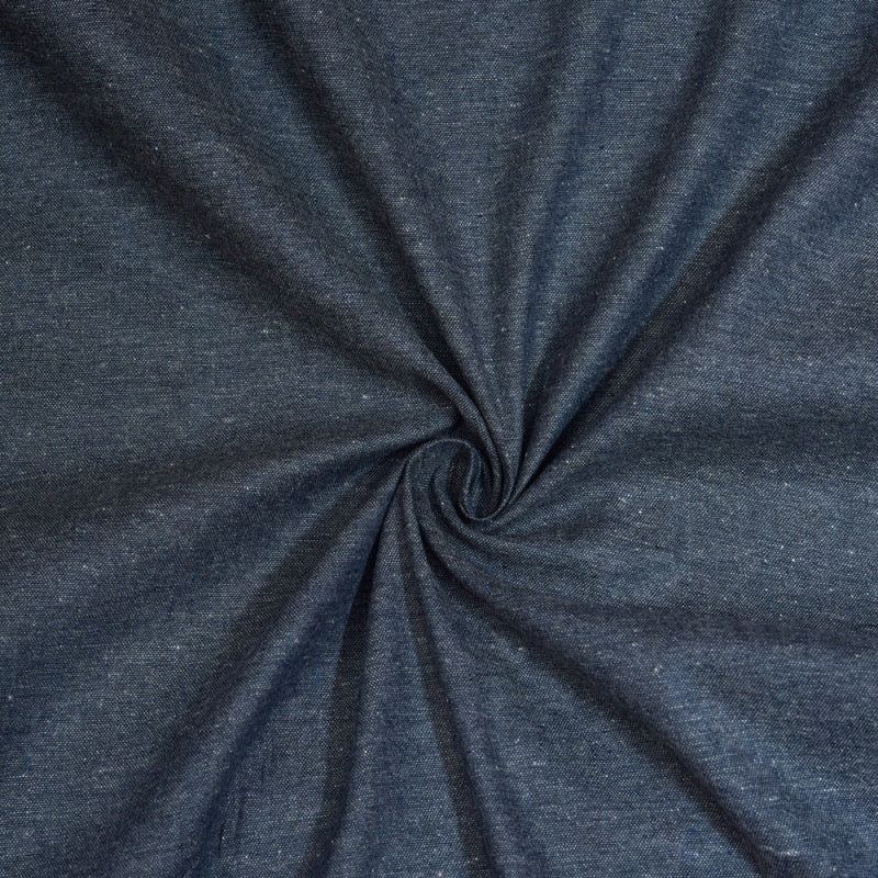Dark Gray Solid Cotton Handloom Fabric