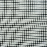 Gray Black Checks Cotton Handloom Fabric