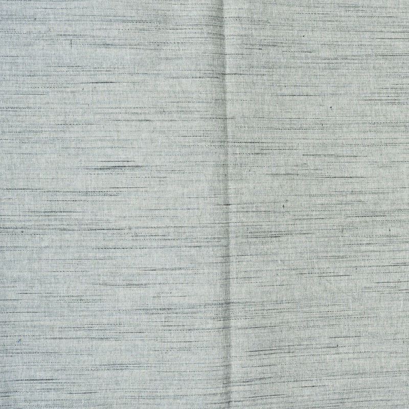 Gray Black Texture Cotton Handloom Fabric