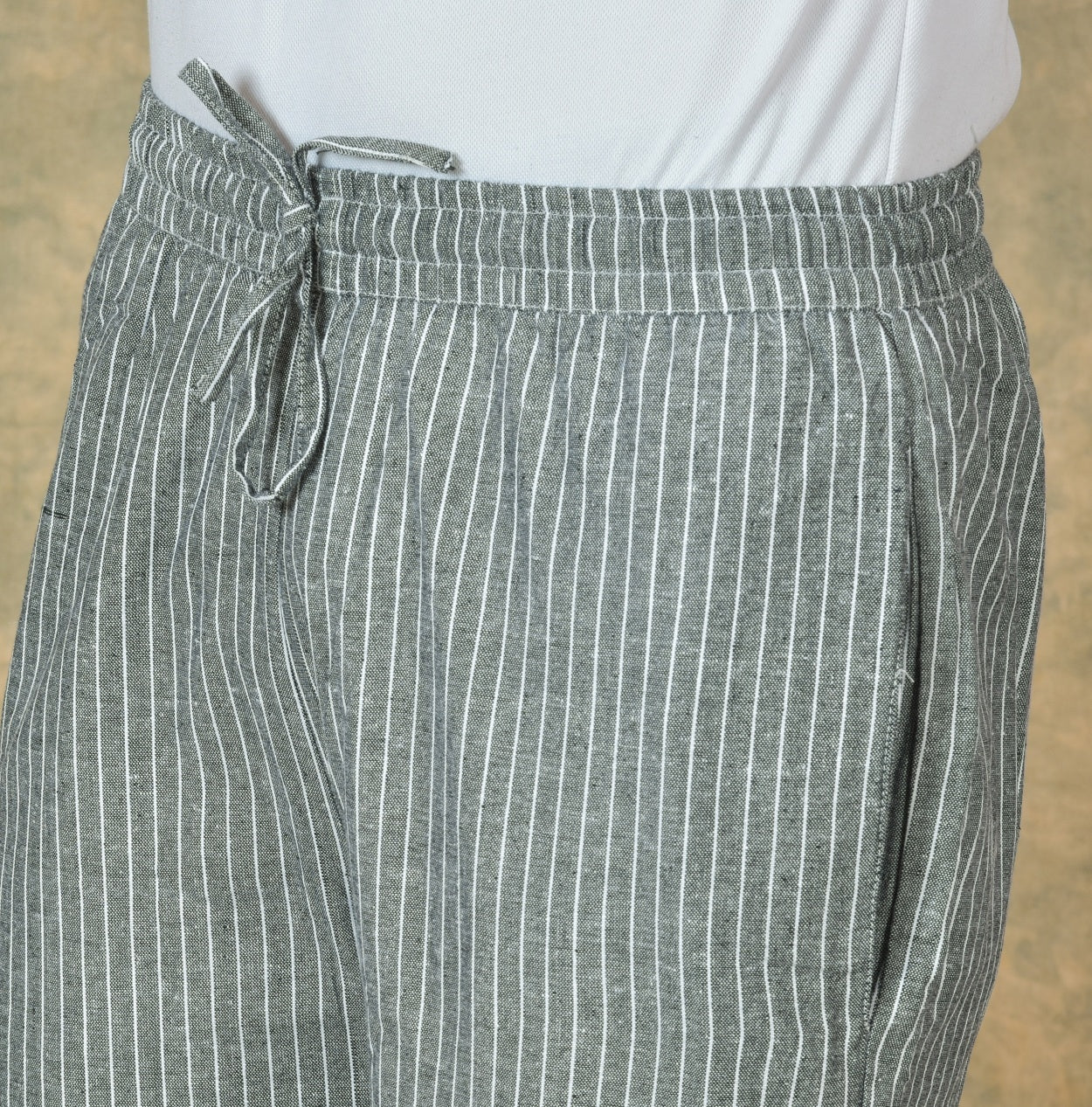 Gray-White-Stripe-Cotton-Handloom-Men-Pant