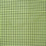 Green Black Checks Cotton Handloom Fabric