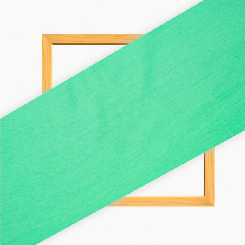 Green Solid Rayon Fabric