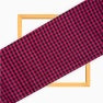 Magenta Pink Black Small Checks Cotton Handloom Fabric