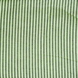 Olive Green Green Stripe Cotton Handloom Fabric