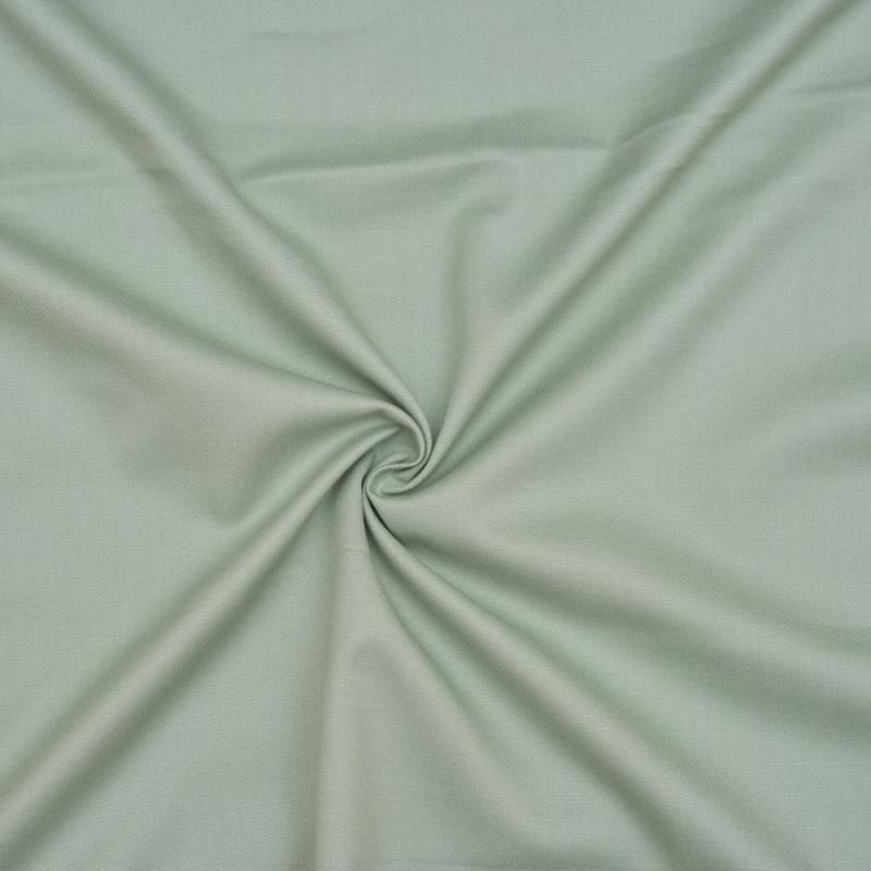 Olive Green Handloom Cotton Fabric