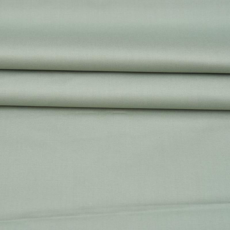 Olive Green Handloom Cotton Fabric