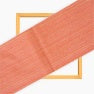 Peach Green Texture Cotton Handloom Fabric