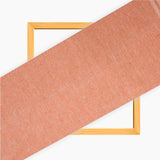Peach Solid Cotton Handloom Fabric
