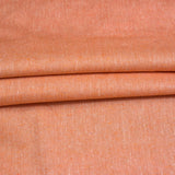 Peach Solid Cotton Handloom Fabric