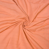 Peach Solid Rayon Fabric