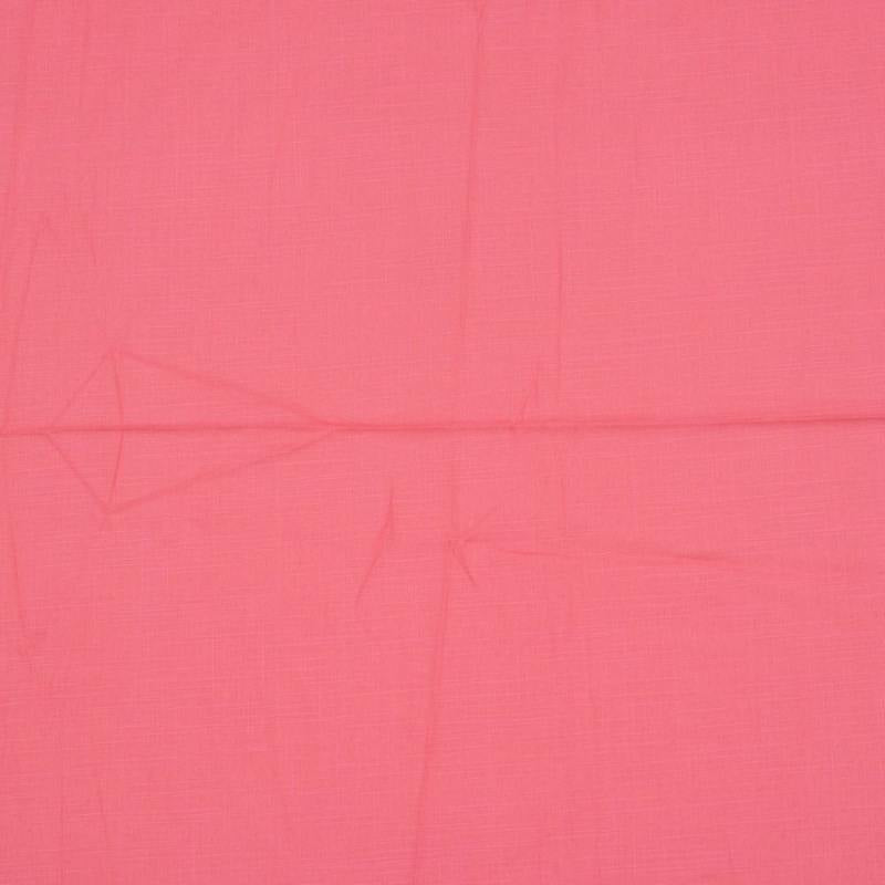 Pink Handloom Cotton Fabric