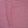 Pink White Small Checks Cotton Handloom Fabric