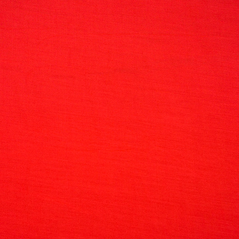 Red Solid Rayon Fabric
