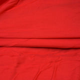 Red Solid Rayon Fabric