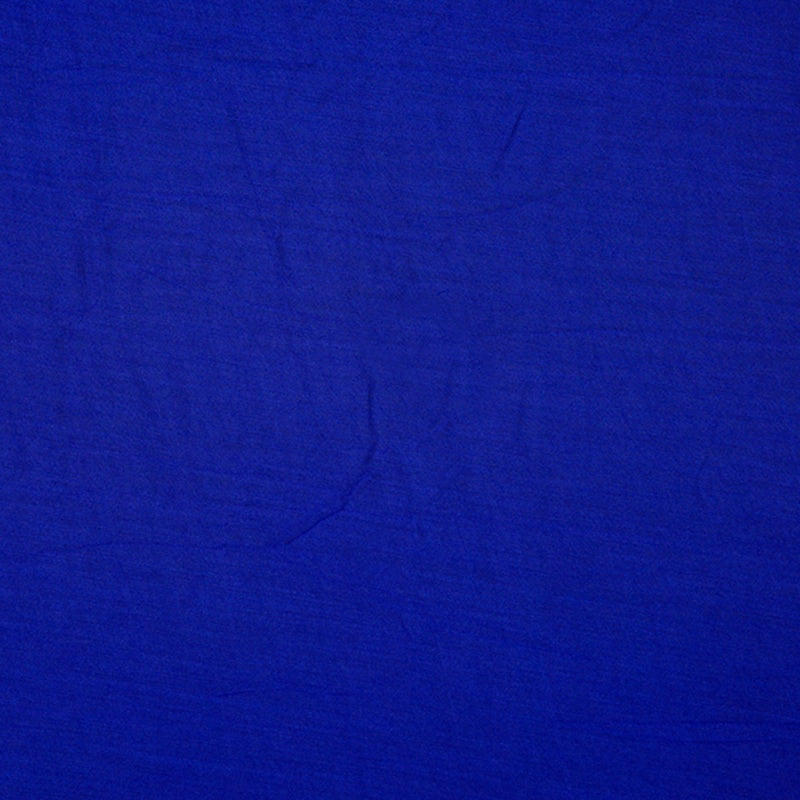 Royal Blue Solid Rayon Fabric