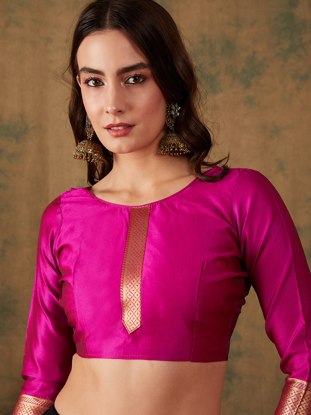 Women's Pink Colour Designer Weaving Saree-SPRW18036A