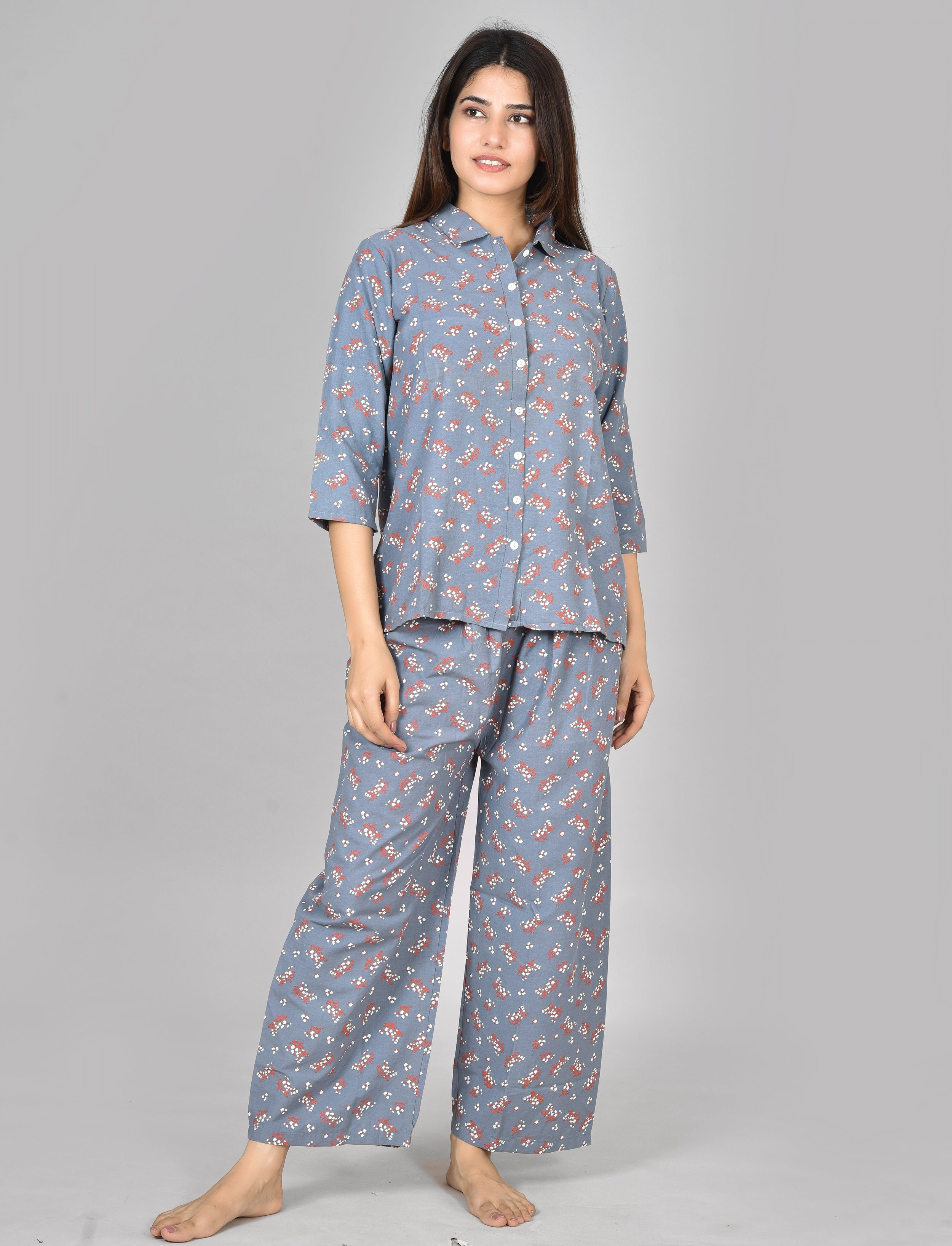 Women Cord set Light Blue 2025