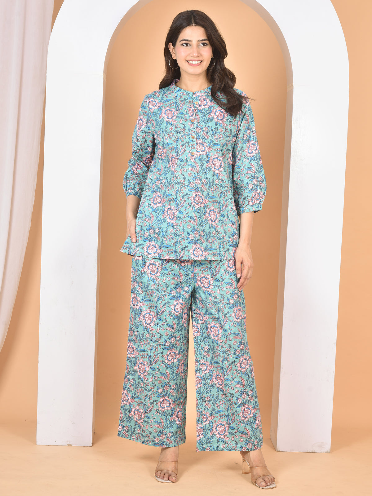 Women Multi Printed cod set  CS-2015