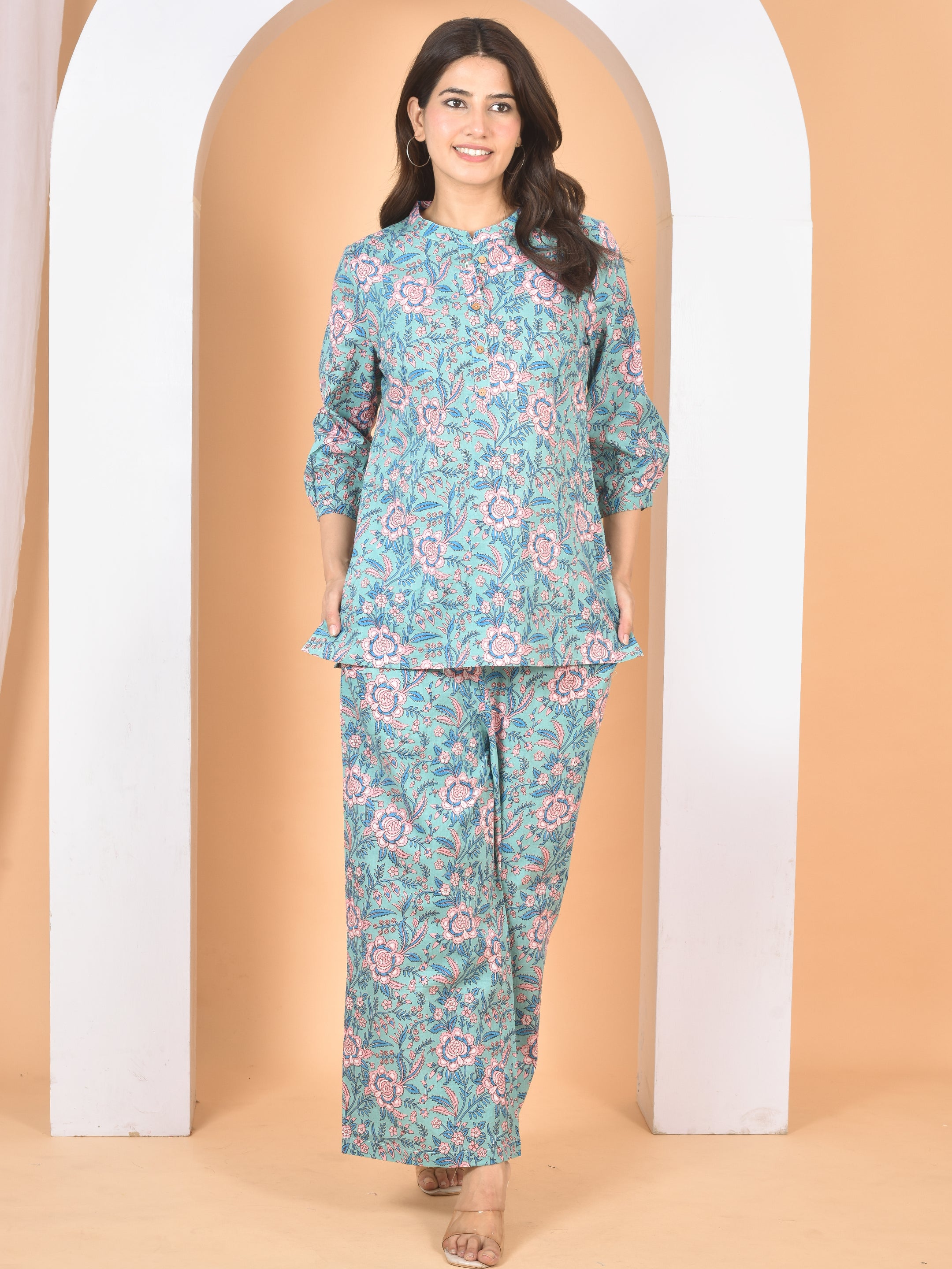 Women Multi Printed cod set  CS-2015