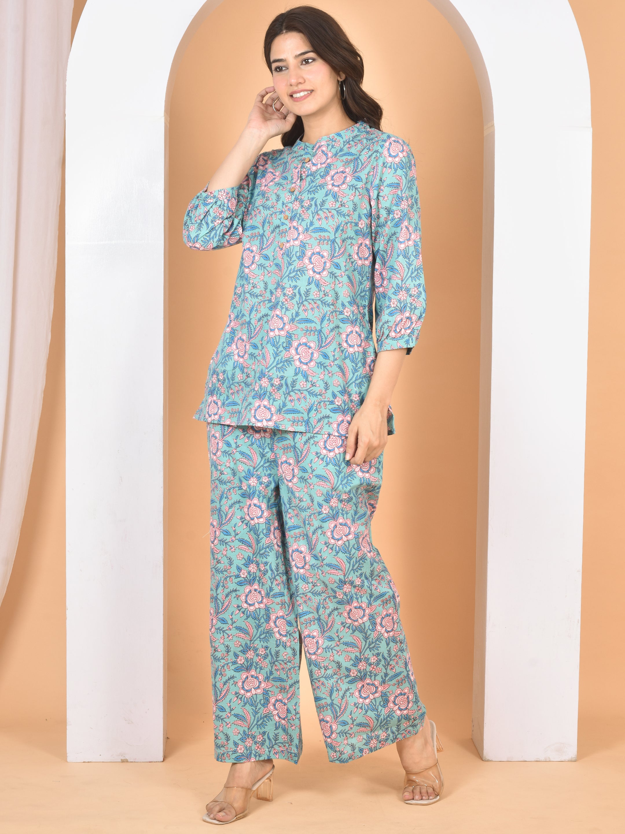 Women Multi Printed cod set  CS-2015