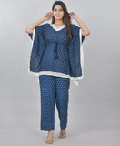 PLUS SIZE KAFTAN CORD SET IN COTTON