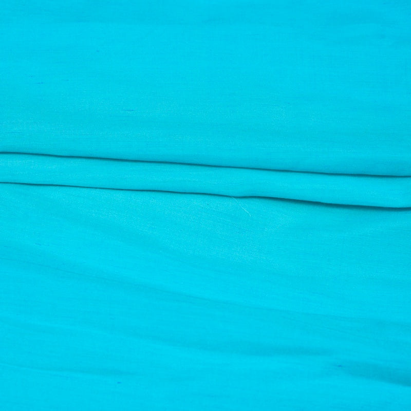Sky Blue Solid Rayon Fabric