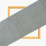 White Black Small Checks Cotton Handloom Fabric