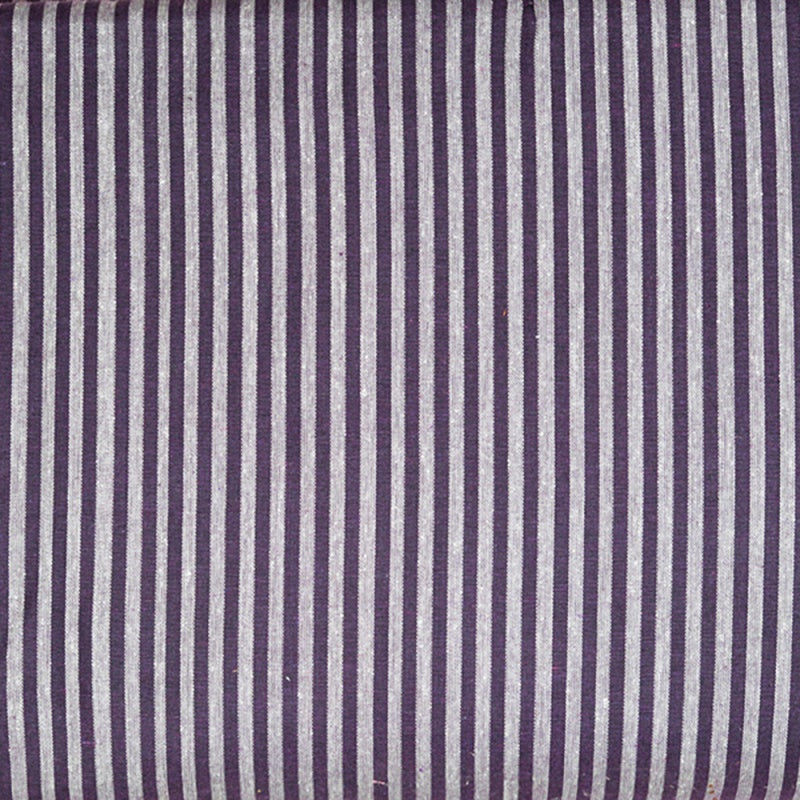 White Blue Stripe Cotton Handloom Fabric