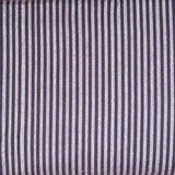 White Blue Stripe Cotton Handloom Fabric