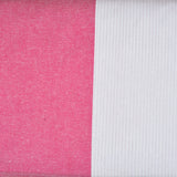 White Pink Stripe Cotton Handloom Fabric