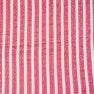 White Pink and Green Floral Cotton Fabric