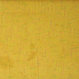 Yellow Blue Texture Cotton Handloom Fabric