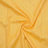Yellow Stripe Handloom Cotton Fabric